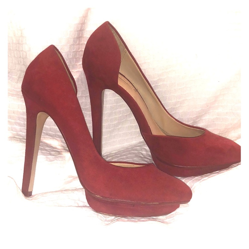 Zara Red high heels
